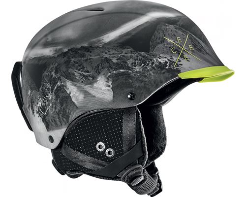 Cebe contest visor pro lime mountain - 53-57 - noir