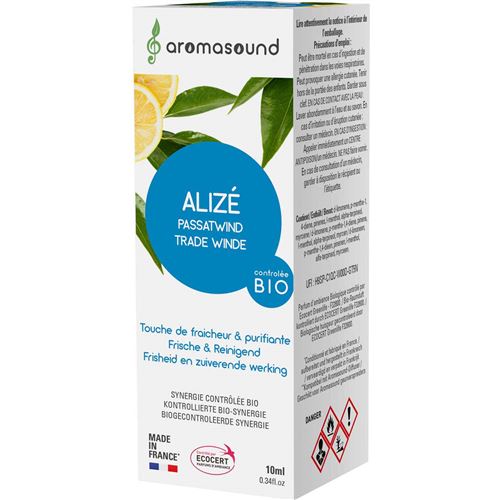 Synergie huiles essentielles aromasound Parfum Alizé 10 ml