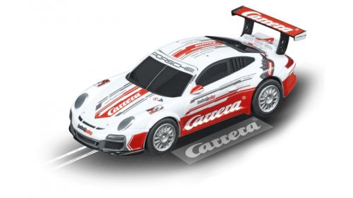 Carrera Bonne voiture de course Porche GT3 Porche GT3 Coupe blanche/rouge