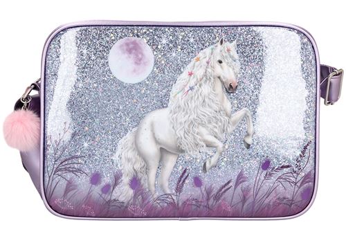 Miss Melody sac à bandoulière junior 34 x 25 cm polyester violet