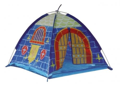 Playfun jouer tente chevalier 116 x 116 x 84 cm bleu