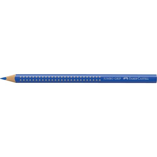 FABER-CASTELL Crayons couleur JUMBO GRIP, bleu cobalt