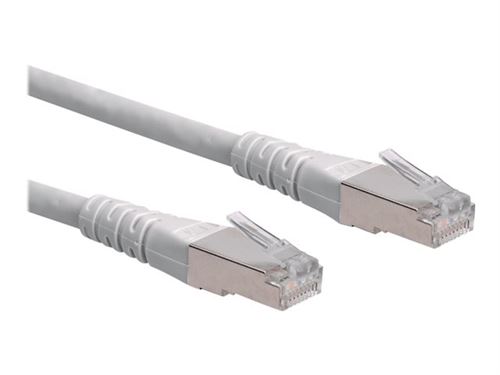 Roline - Verbindingskabel - RJ-45 (M) naar RJ-45 (M) - 1 m - SFTP - CAT 6 - grijs