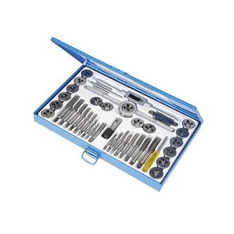 Coffret 40 pièces 17 tarauds - 17 filières Coffret 40 pièces 17 tarauds - 17 filières