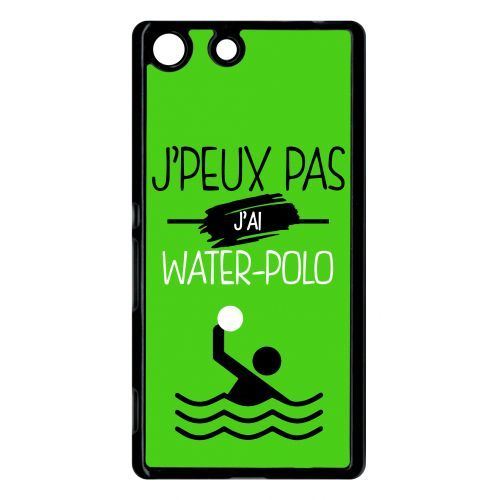 Coque sony xperia m5 j peux pas j ai water polo 4