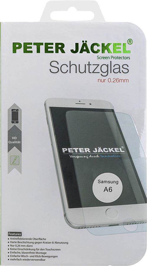 Peter Jäckel HD Glass Protector pour Samsung A600 Galaxy A6