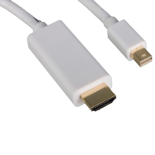 Adaptateur HDMI femelle APM vers Apple Mini blanc blanc - Electro