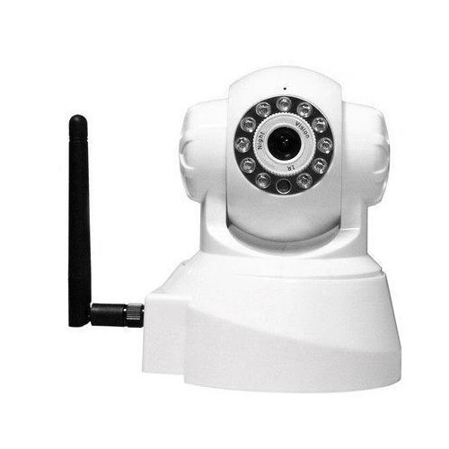 Yonis Blanc Camera Ip Wifi 720P Motorisée Vision Ir Masque De Confidentialité 355° - Image 1