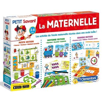 La maternelle 3-6 ans - clementoni - jeux éducatifs petit savant - Jeu découverte - Achat & prix ...