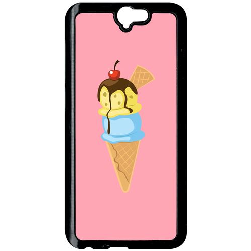 Coque Htc A9 Glace Cornet Rose
