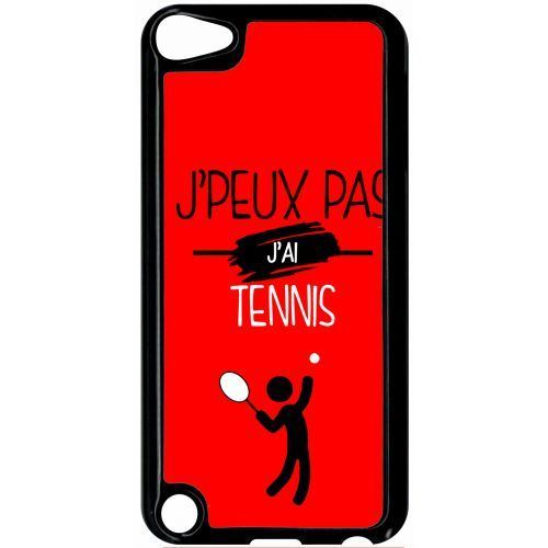 Coque ipod touch 5 j peux pas j ai tennis 6