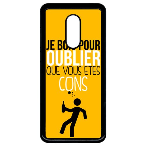 Coque xiaomi redmi 5 plus je bois pour oublier que vous etes con 5