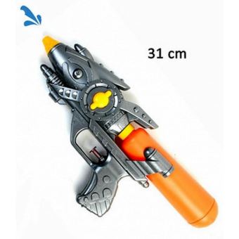 1 Pistolet A Eau Spatial 31 Cm Avec Reservoir Jouet