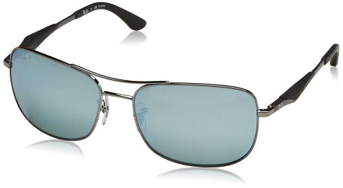 Ray-Ban Rb 3515, Montures de Lunettes Mixte Adulte, Gris (Gunmetal), 61 mm