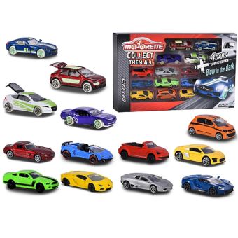 Coffret Majorette 13 Pieces 9 Voitures 4 Vehicules Exclusifs