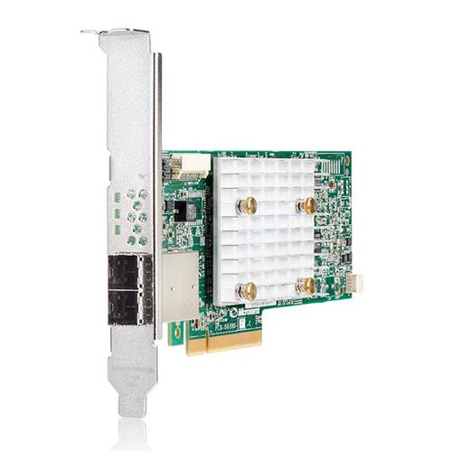 HPE Contrôleur SAS Smart Array E208e-p - 12Gb/s SAS, Serial ATA/600 - PCI Express 3.0 x8 - Carte enfichable - RAID - 0, 1, 5, 10