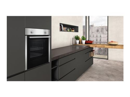Neff B1DCA0AN0 - Four - intégrable - niche - largeur : 56 cm - profondeur : 55 cm - hauteur : 58.5 cm - classe A - acier inoxydable