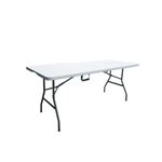 Table pliante d'appoint portable 180 CM pour camping ou réception