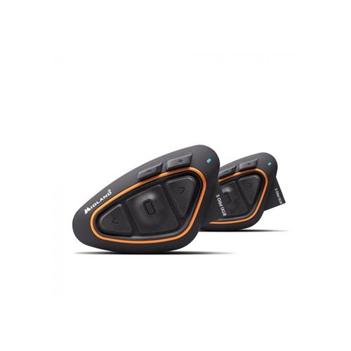 Intercom MIDLAND BTX1 Pro S Twin noir/orange