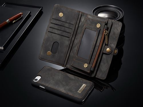 Générique Etui iPhone 7/8 Avec Portefeuille Intégré