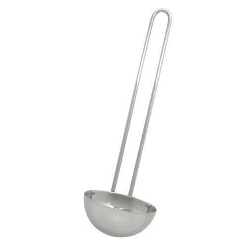 Nic louche 16 x 5 cm acier brillant