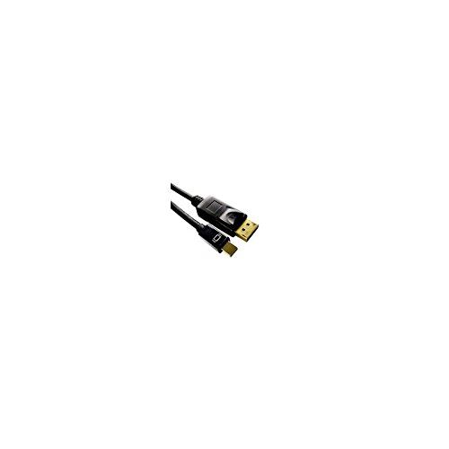 Microconnect 1 M Mini Displayport/displayport – Cables Displayport (mini Displayport, Displayport, Masculin, Masculin, Or, Noir)
