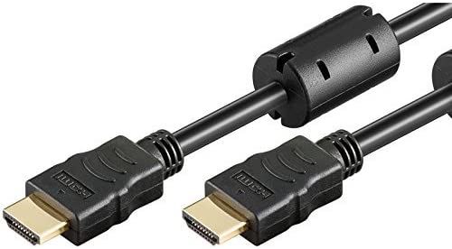 Ewent EW-130109-050-N-P câble HDMI 5 m HDMI Type A (Standard) Noir - Câbles HDMI (5 m, HDMI Type A (Standard), HDMI Type A (Standard), Noir)