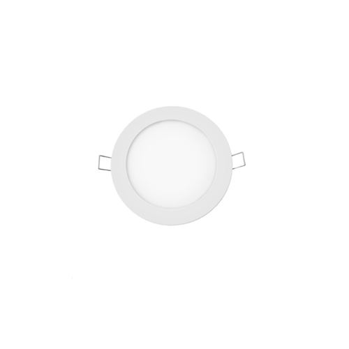 Mini spot LED rond EDM - 6W - 320lm - 6400K - Cadre blanc - 31601