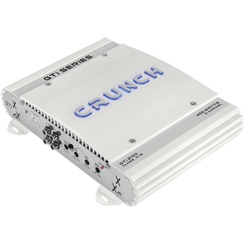 Amplificateur auto Crunch GTI2100 2X200 Watt