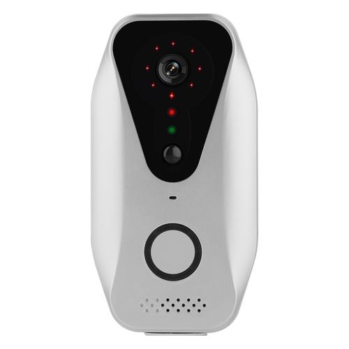 Sonnette vidéo 720P WIFI Interphone Surveillance à Distance