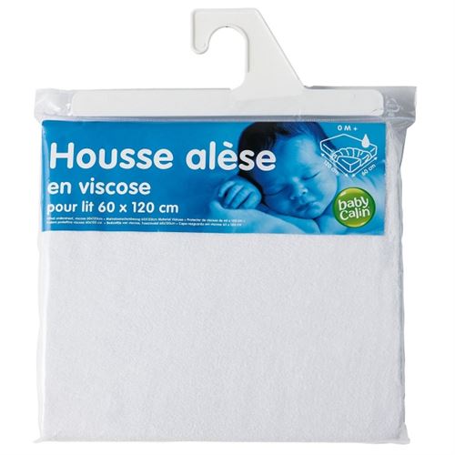 Babycalin - housse alèse bambou - 60x120 cm