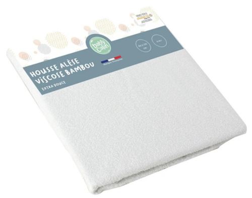 Babycalin Non Communiquã© Drap Housse Blanc 60X120 Cm Viscose