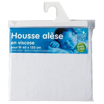 Babycalin - housse alèse bambou - 60x120 cm - 1