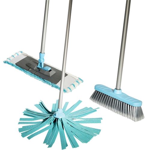 Lifetime Clean kit de nettoyage 120 cm bleu 5 pièces