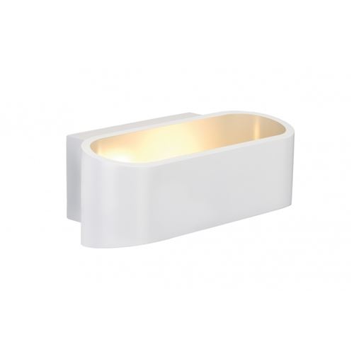 ASSO 70 LED applique, ovale, blanche, 5W LED, 3000K - Slv - Blanc