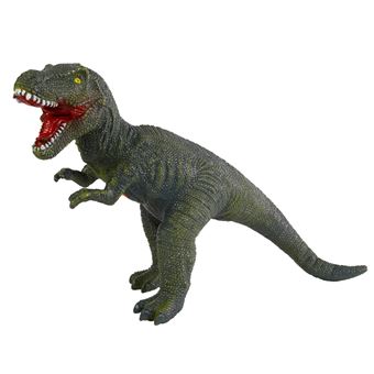 DinoWorld dinosaure T-Rex garçons 57 cm caoutchouc vert - Figurine