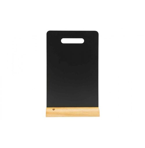 Ardoise de table avec feutre blanc - L 33,5 x l 21 cm