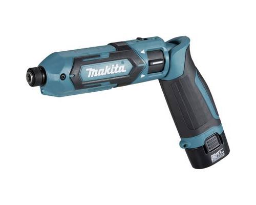 Makita Td022Dse Td022Dse Visseuse Articulée Sans Fil 7.2 V 1.5 Ah Li-Ion + 2 Batteries, + Housse