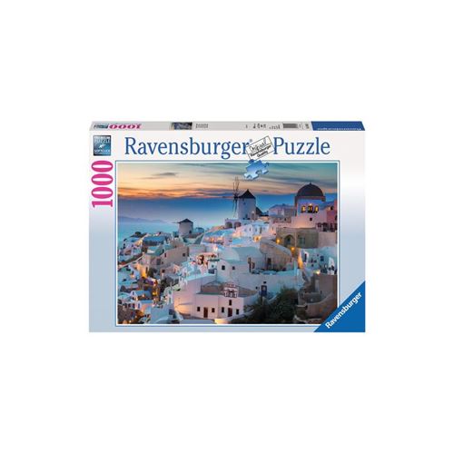 Avond in Santorini puzzel - 1000 stukjes