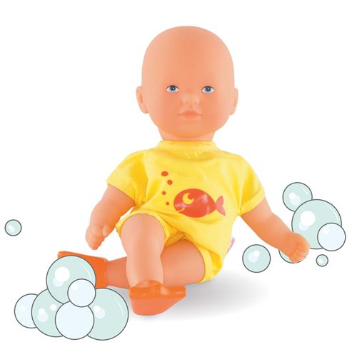 Corolle Mini Bain Jaune