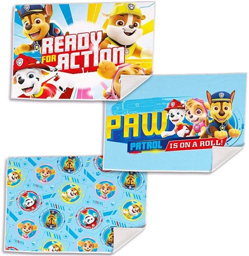 Nickelodeon serviettes Paw Patrol junior 40 cm polyester 3-pièces