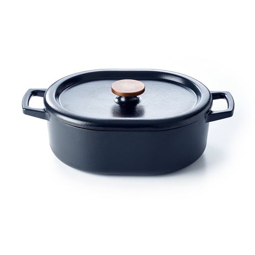 Beka - Daubière In Ghisa Smaltata 31cm Nera - 15141314