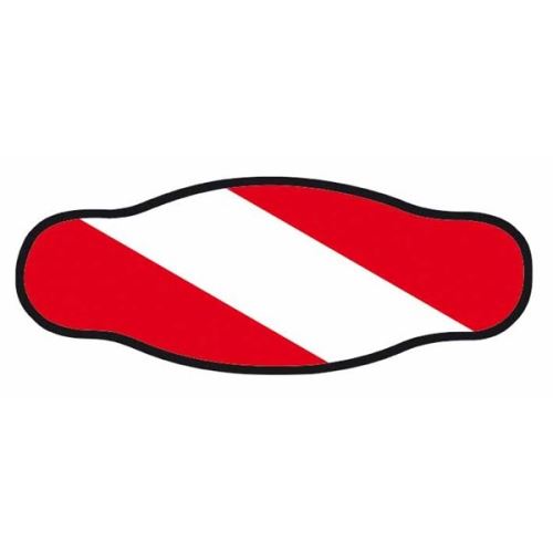 Sangle De Masque Neoprene Double Velcro Flag Best Divers