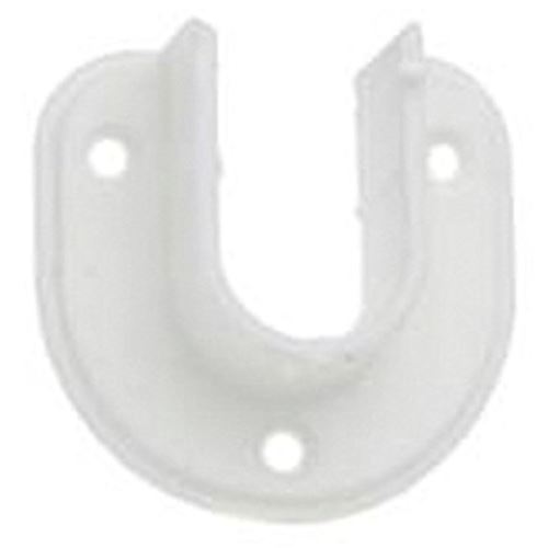 Naissance Ateliers 28 - Plastique blanc - Diamètre 16 mm - Vendu par 2