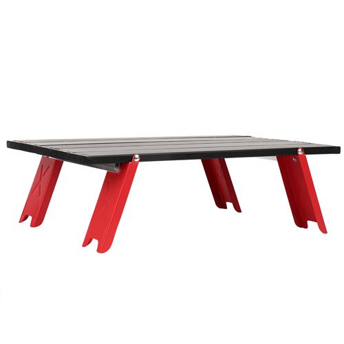 Mini Table Pique-Nique Pliante Légère en Alliage d'Aluminium pour Barbecue en Plein Air