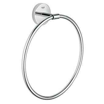 Grohe 40460001 BauCosmopolitan Porte-serviettes, Starlight Chrome - 1