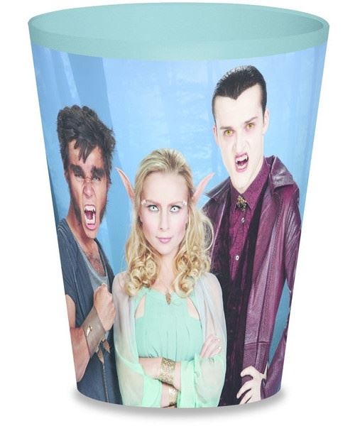 Studio 100 tasse à boire Montre de nuit givrée 200 ml vert menthe