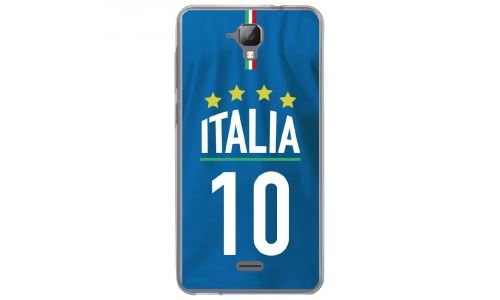 Coque souple pour Altice S40 avec impression Motifs Maillot de Football Italie