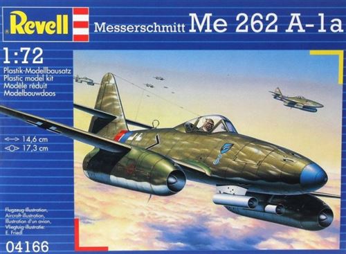 Revell bo&icirc;te &agrave; maquette Me 262 A-1a 14 cm &eacute;chelle 1:72