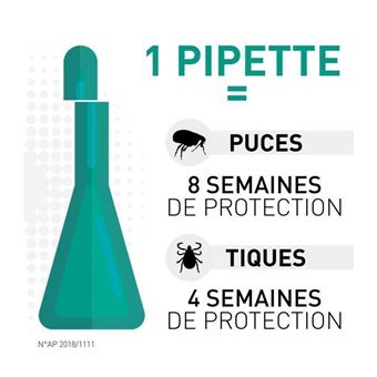FRONTLINE Combo chien 10-20kg - 6 pipettes - 1